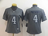 Women Nike Cowboys 4 Dak Prescott Gray Camo Vapor Untouchable Limited Jersey,baseball caps,new era cap wholesale,wholesale hats